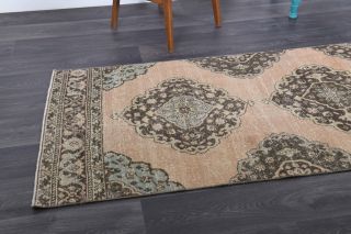 Turkish Vintage Runner Rug - Thumbnail