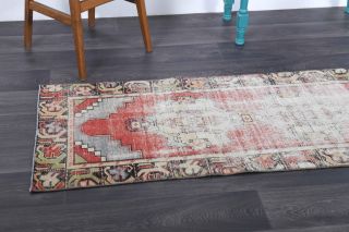 Turkish Vintage Runner Rug - Thumbnail