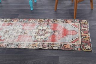 Turkish Vintage Runner Rug - Thumbnail