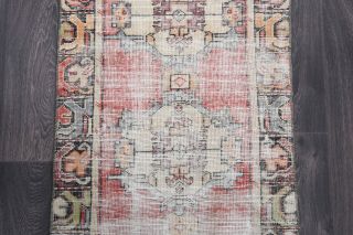 Turkish Vintage Runner Rug - Thumbnail