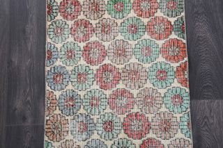 Turkish Vintage Runner Rug - Thumbnail