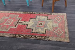 Turkish Vintage Runner Rug - Thumbnail