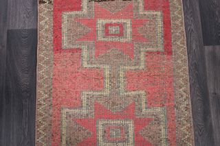 Turkish Vintage Runner Rug - Thumbnail