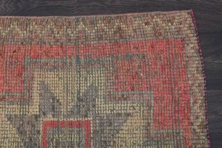 Turkish Vintage Runner Rug - Thumbnail