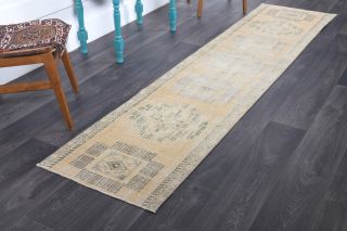 Turkish Vintage Runner Rug - Thumbnail