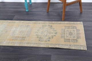 Turkish Vintage Runner Rug - Thumbnail