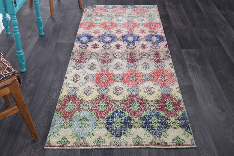 Turkish Vintage Runner Rug