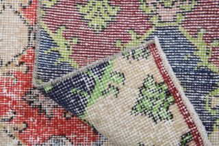 Turkish Vintage Runner Rug - Thumbnail