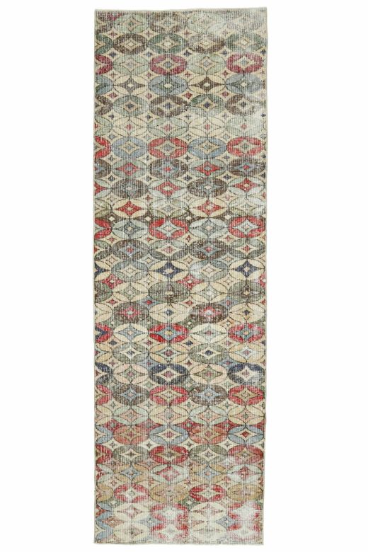 Turkish Vintage Runner Rug