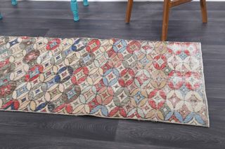 Turkish Vintage Runner Rug - Thumbnail