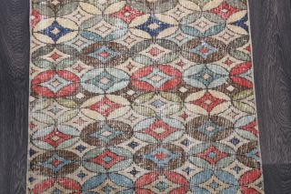 Turkish Vintage Runner Rug - Thumbnail