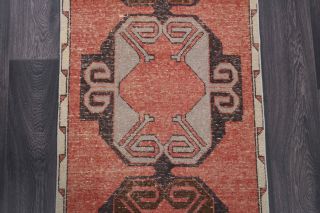 Turkish Vintage Runner Rug - Thumbnail