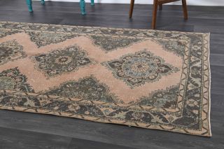 Oriental Vintage Runner Rug - Thumbnail