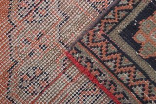 Turkish Vintage Runner Rug - Thumbnail