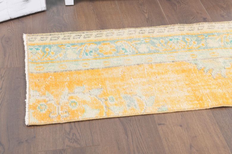 Vintage Mini Oushak Rug