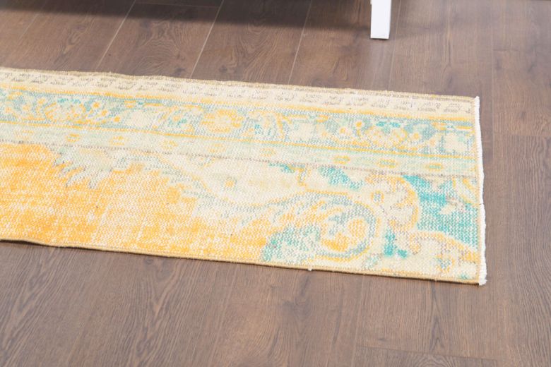 Vintage Mini Oushak Rug