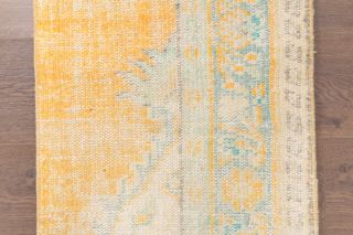 Vintage Mini Oushak Rug - Thumbnail