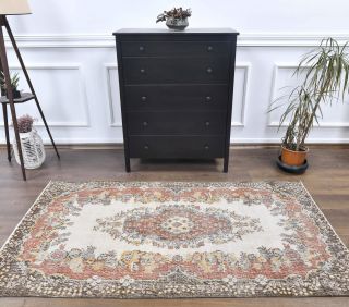 Vintage Oushak Area Rug - Thumbnail