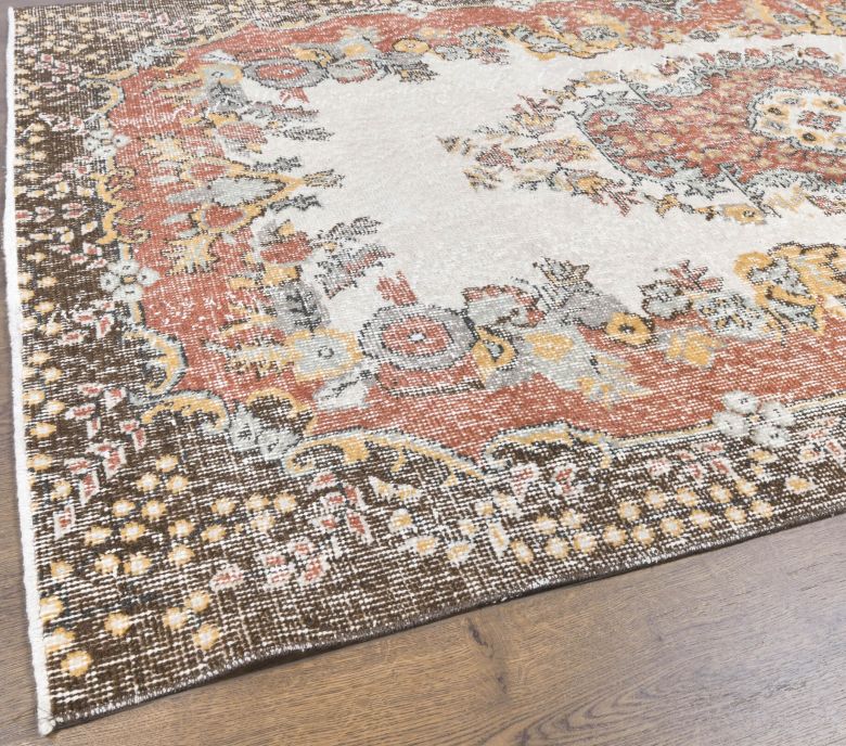 Vintage Oushak Area Rug