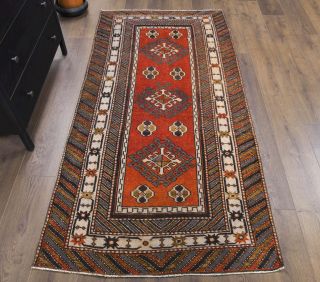 Vintage Red Area Rug - Thumbnail