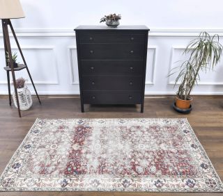 Vintage Purple Area Rug - Thumbnail