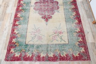 Vintage Three Colored Area Rug - Thumbnail