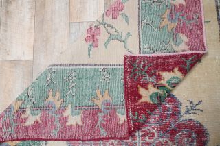 Vintage Three Colored Area Rug - Thumbnail