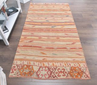 Vintage Kilim Runner Rug - Thumbnail