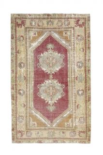 Vintage Area Varosh Rug - Thumbnail