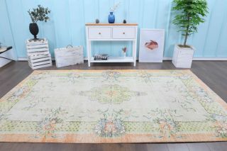 Vintage Area Anatolian Rug - Thumbnail