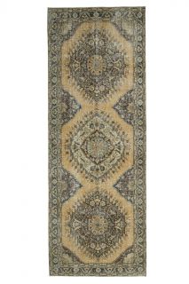 Vintage Wide Runner Rug - Thumbnail