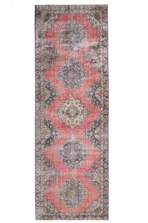 Vintage Wide Runner Rug - Thumbnail