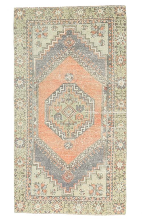 Turkish Vintage Accent Rug