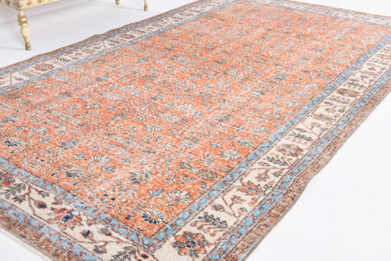 Vintage Turkish Area Rug