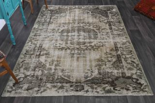 Mid 20th Century Handmade Wool Rug - Thumbnail