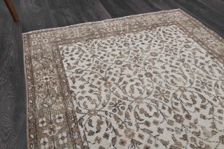 Vintage Oushak Area Rug - Thumbnail