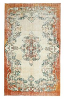 Vintage Turkish Anatolian Area Rug - Thumbnail