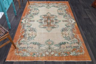 Vintage Turkish Anatolian Area Rug - Thumbnail