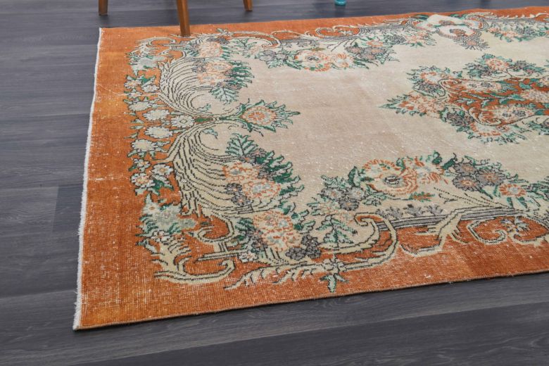 Vintage Turkish Anatolian Area Rug
