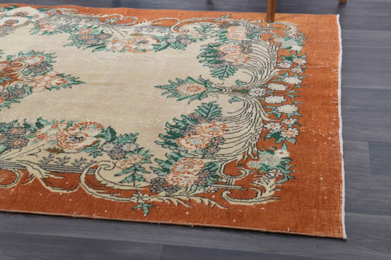 Vintage Turkish Anatolian Area Rug