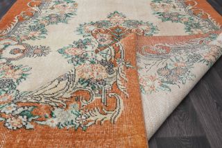 Vintage Turkish Anatolian Area Rug - Thumbnail