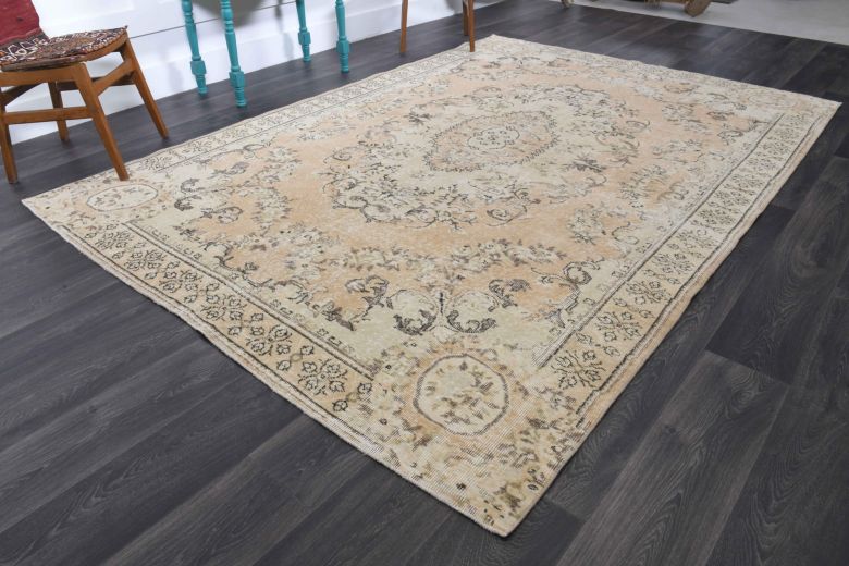 Vintage Oriental Area Anatolian Rug