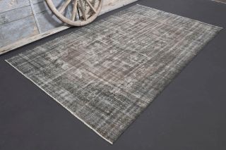 Distressed Oushak Area Rug - Thumbnail