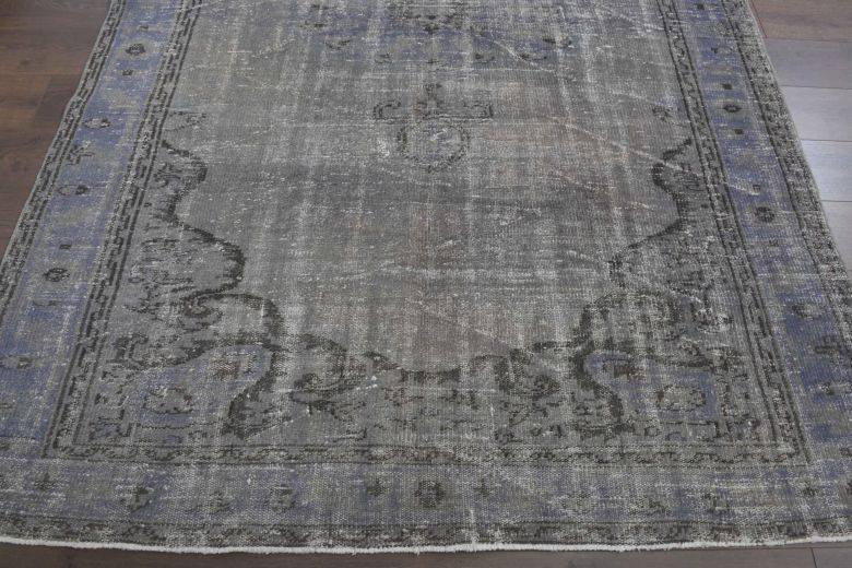 Muted Vintage Area Anatolian Rug