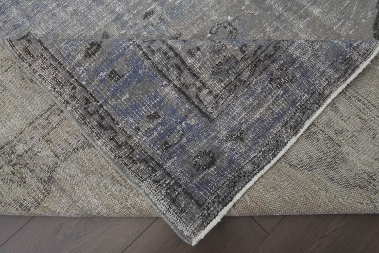 Muted Vintage Area Anatolian Rug