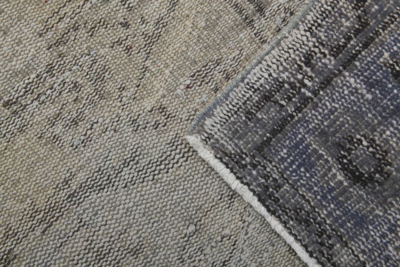 Muted Vintage Area Anatolian Rug