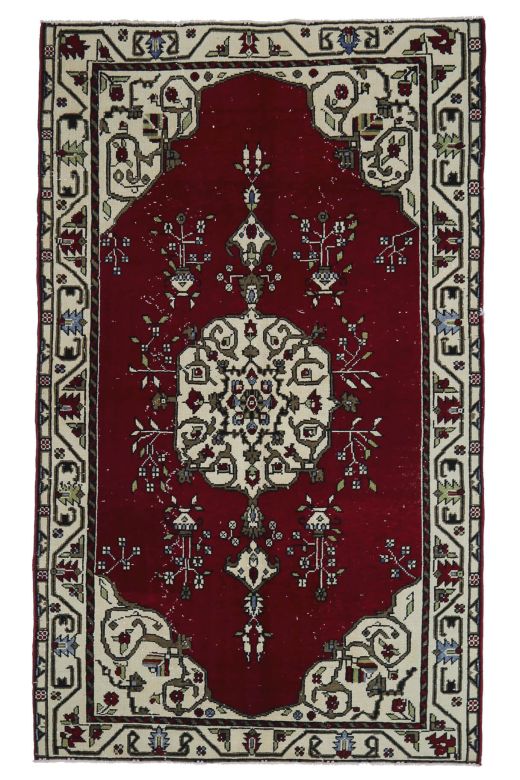 Oriental Vibrant Vintage Area Rug