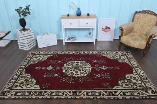 Oriental Vibrant Vintage Area Rug - Thumbnail