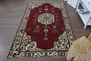 Oriental Vibrant Vintage Area Rug - Thumbnail