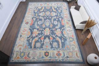 Arif - Vintage Extra Large Area Oushak Rug - Thumbnail